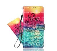 IMEIKONST Coque Compatible avec Redmi Note 14 4G 3D Simili Cuir Magnétique Porte Carte Étui à Rabat Portefeuille Pochette Housse Stand Anti-Choc Coque pour Redmi Note 14 4G. Dreaming YB