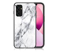 IMEIKONST Coque Compatible avec Samsung Galaxy A35 5G, Etui Anti-Chocs et Anti-Rayures Marbre Motif Housse de téléphone Protection Souple en TPU Silicone pour Samsung A35 5G. Blanc LSM