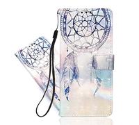 IMEIKONST Samsung S20 Étui 3D Creative Pattern Désign PU Cuir Flip Bookstyle Porte Carte Wallet Magnétique Cover Stand Étui à Rabat Coque pour Samsung Galaxy S20 3D Campanula Rainbow YB