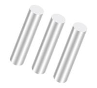 iMeistek Lot de 3 barres rondes en aluminium massif - Diamètre : 13 mm - Longueur : 100 mm - Pour modèles de voitures radiocommandées, machines industrielles, bricolage