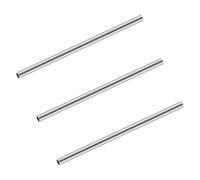 iMeistek Lot de 3 tubes en acier inoxydable 304-11 mm de diamètre extérieur x 1 mm d'épaisseur - 250 mm de long - Tubes ronds droits industriels