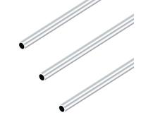 iMeistek Lot de 3 tubes ronds en aluminium 6063, 9 mm de diamètre extérieur x 7 mm DI x 300 mm de long, tubes ronds en aluminium sans couture, pour modélisme industriel, bricolage