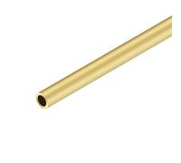 iMeistek Tube en laiton, 10 mm de diamètre extérieur x 1,5 mm, épaisseur de paroi 300 mm de long, tube en laiton droit sans couture