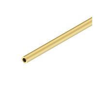 iMeistek Tube en laiton, 8 mm de diamètre extérieur x 1,5 mm d'épaisseur de paroi de 300 mm de long, tube en métal rond sans couture pour loisirs créatifs