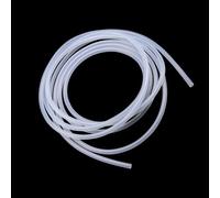 iMeistek Tube en silicone 3 mm x 5 mm OD 4 mètres, tuyau flexible en silicone de qualité alimentaire, tuyau d'eau et d'air, tuyau transparent