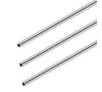 iMeistek Tubes Ronds en Acier Inoxydable 304 Sans Soudure 5mm OD 0,5mm Épaisseur de Paroi 300mm Longueur Acier Inoxydable Tuyau Tube 3 Pièces
