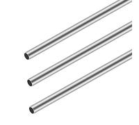 iMeistek Tubes Ronds en Acier Inoxydable 304 Sans Soudure 8mm OD 0,5mm Épaisseur de Paroi 300mm Longueur Acier Inoxydable Tuyau Tube 3 Pièces