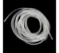 iMeistek Tuyau en plastique transparent de 10 mm de diamètre intérieur x 14 mm de diamètre extérieur, 10 m de long, tuyau flexible en vinyle PVC de qualité alimentaire pour transfert d'huile, d'eau et