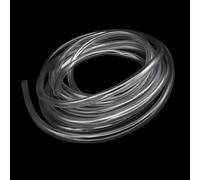 iMeistek Tuyau en plastique transparent de 15 mm x 19 mm de diamètre extérieur - 4 m de long - Tuyau flexible en vinyle PVC de qualité alimentaire pour transfert d'huile, d'eau et d'air