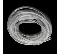 iMeistek Tuyau en plastique transparent de 4 mm x 7 mm de diamètre extérieur - 6 m de long - Tuyau flexible en vinyle PVC de qualité alimentaire pour transfert d'huile, d'eau et d'air