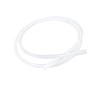 iMeistek Tuyau en silicone de qualité alimentaire 10 mm ID x 12 mm OD 2 mètres, tuyau flexible en silicone transparent pour eau et air