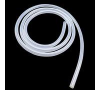 iMeistek Tuyau en silicone flexible de qualité alimentaire, 5 mm ID x 8 mm OD, longueur 1,5M, Tubes en Silicone, Tuyau eau-air, pour transfert de pompe