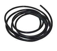 iMeistek Tuyau flexible en silicone, diamètre intérieur 10 mm, diamètre extérieur 14 mm, tuyau en silicone noir de 3 m pour pompes et tuyaux d'air