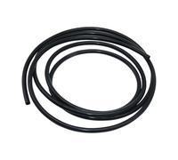 iMeistek Tuyau flexible en silicone, diamètre intérieur 5 mm, diamètre extérieur 7 mm, tuyau en silicone noir de 3 m pour pompes et tuyaux d'air