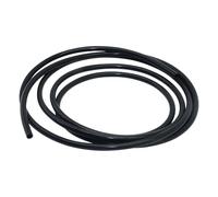 iMeistek Tuyau flexible en silicone, diamètre intérieur 6 mm, diamètre extérieur 9 mm, tuyau en silicone noir de 3 m pour pompes et tuyaux d'air