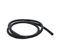 iMeistek Tuyau flexible en silicone, diamètre intérieur 8 mm, diamètre extérieur 12 mm, tuyau en silicone noir de 1,5 m pour pompes et tuyaux d'air