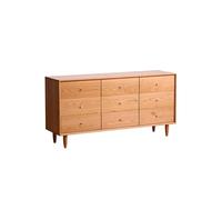 IMEITE Armoire À Café Solid Wood Cherry Bedroom Japanese Style Furniture Storage Cabinet Porch Table Suitable for Home Living Room Restaurant Hotel Buffet avec Rangement