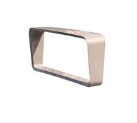 IMEITE Banc Extérieur Banc en Acier Inoxydable, D'arrêt De Bus Extérieur, Chaise D'attente Publique, Repos Parc, Carrée Rue Commerciale, Cadre Arrière Banc De Jardin(A)