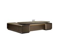 IMEITE Bureau d'angle Bureau du Patron Mobilier de Direction Simple Directeur président Bureau D’Ordinateur