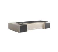 IMEITE Bureau d'angle Bureau du président Boss Modern Directeur Mobilier de Bureau Bureau D’Ordinateur