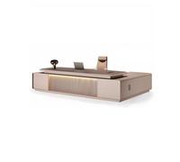 IMEITE Bureau d'angle Convient au Bureau du Patron, mobilier de dirigeant et Directeur Bureau D’Ordinateur(2m)