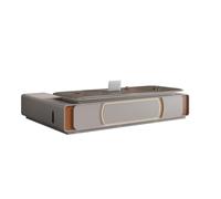 IMEITE Bureau d'angle Mobilier De Bureau Direction Moderne for PDG Et Managers Bureau D’Ordinateur