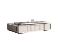 IMEITE Bureau d'angle Mobilier De Bureau Direction Moderne for PDG Et Managers Bureau D’Ordinateur