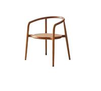 IMEITE Réunion Chaise de Salle à Manger scandinave, Dossier rétro, Chaise en rotin, Fauteuil d'hôtel B Chaise de Chambre