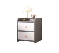 IMEITE Table de chevet de nuit, tables de chevet pour chambre à coucher, petites armoires de rangement en bois massif, tables de salon