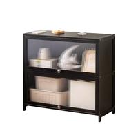 IMEITE Table de chevet moderne et simple, armoires de rangement de chevet, étagères en bois massif, armoires de rangement double couche pour chambres à coucher, tables de salon