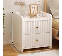 IMEITE Table de chevet simple et moderne, étagère de rangement pour chambre à coucher, petite table de chevet de style nordique, tables de salon