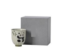 IMEITE Tasses À Matcha Tasse de maître panda peinte à la main sous glaçure couleur mignonne tasse à thé femmes ménage céramique tasse unique tasse à thé chinoise Service À Thé Avec Infuseur