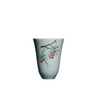 IMEITE Tasses Matcha Tasse à café de voyage Ice Crack Céladon Tasse à thé Kung Fu Ensemble de thé Tasse parfumée pour la maison Tasse à thé en céramique unique pour bureau Ensemble de thé avec