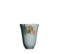 IMEITE Tasses Matcha Tasse à café de voyage Ice Crack Céladon Tasse à thé Kung Fu Ensemble de thé Tasse parfumée pour la maison Tasse à thé en céramique unique pour bureau Ensemble de thé avec