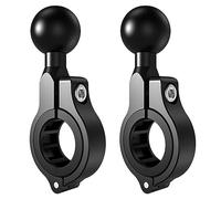 iMESTOU Base à Bille en Aluminium de 1 Pouce, Base à Bille de 1 pouce/25mm avec Rotation à 360°. Convient aux Supports de téléphone de Taille Ram B/diamètre du Guidon de 22-24,5-32mm