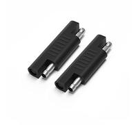 iMESTOU Lot de 2 adaptateurs de connecteur SAE vers SAE à polarité inversée - Déconnexion rapide - Câble d'extension pour panneau solaire - Chargeur de batterie