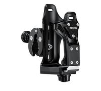 iMESTOU Porte-gobelet Antivol pour Moto, Porte-Bouteille d'eau pour ATV Compatible avec Les Bouteilles de 50 à 90 mm de Diamètre, avec Pince Métallique 12,7-33 mm pour Vélo, Scooter, Poussette...