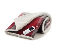 IMETEC 16715D Plaid Chauffé Piazza Et Demi 160X120CM Adapto Velvet Tartan