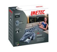 Imetec 16775 couverture et coussin chauffant Couverture chauffante 150 W Gris, Blanc Velours