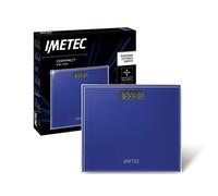 Imetec Compact ES1 100 Balance Pèse-Personne Électronique Compacte, Subtile, Large Écran LCD, Charge Maximale 150 kg
