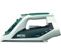Imetec ZeroCalc Z1 2500 Fer à repasser à sec ou à vapeur Semelle en acier inoxydable 2200 W Bleu, Blanc