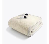 Imetec Adapto 16634 Couverture Chauffante 100% Laine Et Mérinos Double