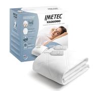 Imetec Adapto Advanced Maxi Matrimoniale - Programmable avec Alexa, connectivité Wi-FI et Commande vocale, 4 programmes - 9 températures, Chauffage Rapide et Faible consommation, 195x165cm
