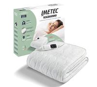 Imetec Adapto Recreo, Chauffe-lit 1 Place 150 x 80 cm, Chauffage Rapide, Température constante et réglable, Tissu matelassé hypoallergénique Lavable, Fabriqué en Italie, Régulation 6 températures