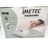 Imetec Chauffe-Lit Adapto Recreo - Surmatelas Chauffant 2 Places 150x160 cm - Chauffage Rapide - Régulation 6 températures - Tissu Matelassé Hypoallergénique Lavable - Fabriqué en Italie