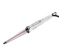 Bellissima Fer à Friser Conique GT15 200 - Revêtement en Céramique, Forme Conique - Chauffage Rapide et Thermo Control + Gant Thermique - Fer à Boucler Couleur Blanc Argent - Tout Type de Cheveux