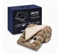 IMETEC CaldoPlaid, Plaid Chauffable, 160 x 120 cm,