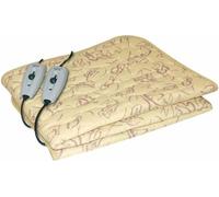 Imetec - Surmatelas Chauffant - Chauffe-lit Pour Lit Double 150 x 137 cm - 2 Commandes avec 2 Températures, Tissu Matelassé, Lavable À La Main et en Machine à 30 °C - Fabriqué en Italie