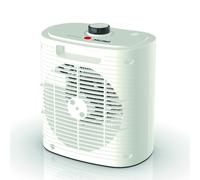 Imetec Compact Air Thermoventilateur petit et puissant, 2000 W, poignée intégrée, température réglable, fonction antigel, système de protection contre les surchauffes