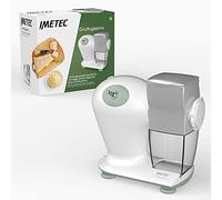 Imetec Grattugissima, Râpe Électrique, Rouleau en Acier Inoxydable, Trémie en Aluminium, Récipient Extractible avec Couvercle de Fraîcheur, Système de Sécurité, 150 W